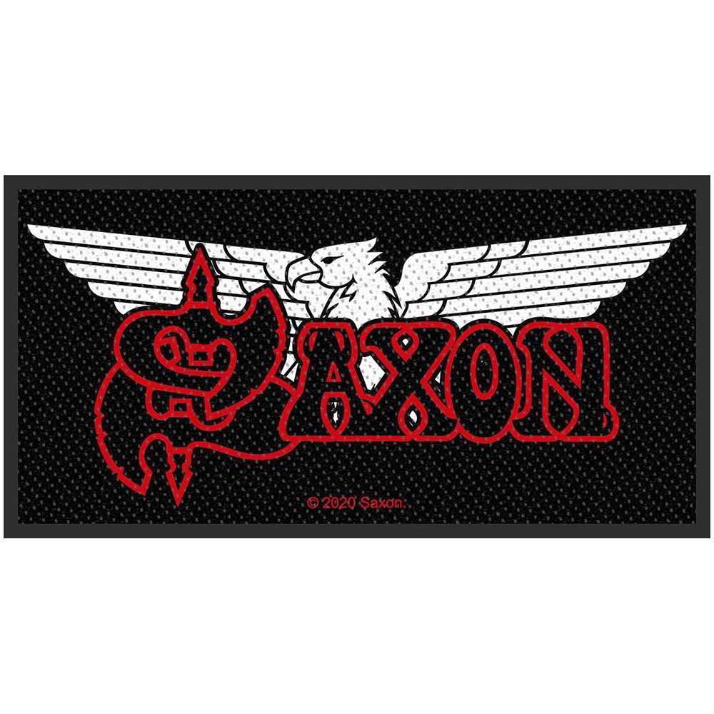 Saxon - Logo/Eagle Patch - Multicolours